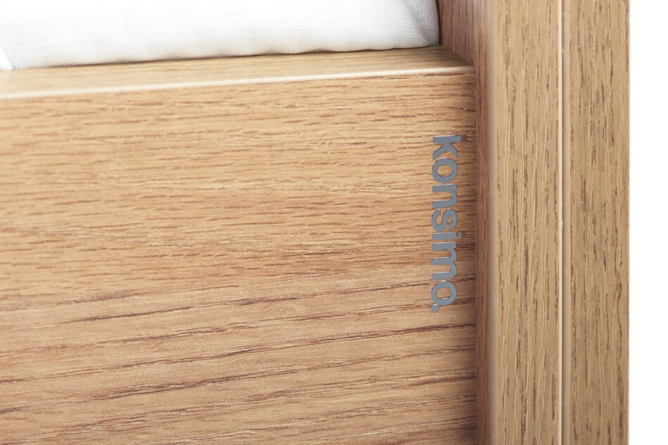 CALDO Zestaw sypialnia 160 dąb naturalny - zdjęcie 9