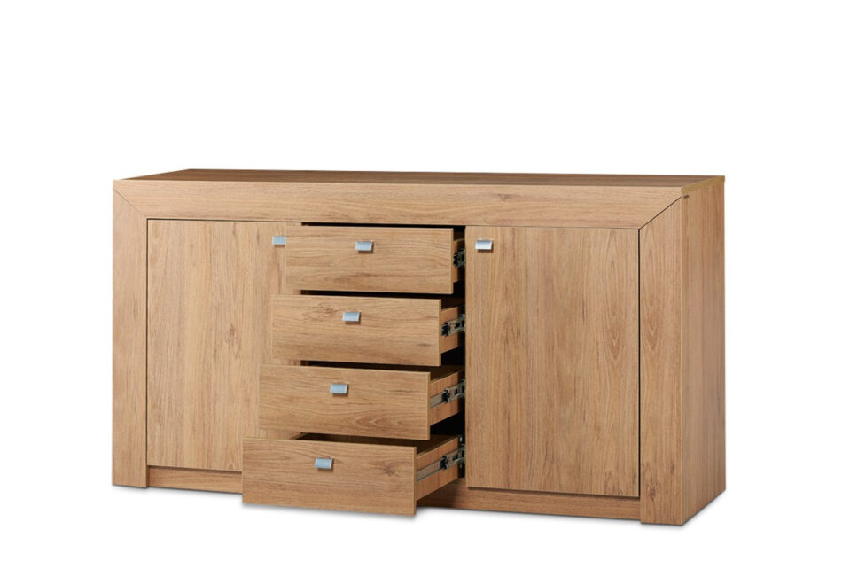 CALDO Zestaw sypialnia 160 dąb naturalny - zdjęcie 6