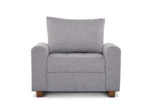 REVO, https://dev1-mda.konsimo.pl/kolekcja/revo/ Fotel jasny szary - zdjęcie