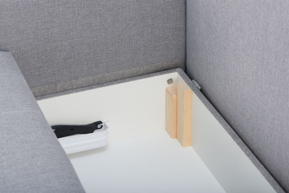 REVO Sofa 3 jasny szary - zdjęcie 6