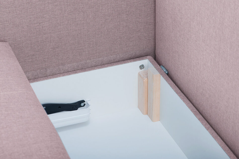 REVO Sofa 3 różowy - zdjęcie 4