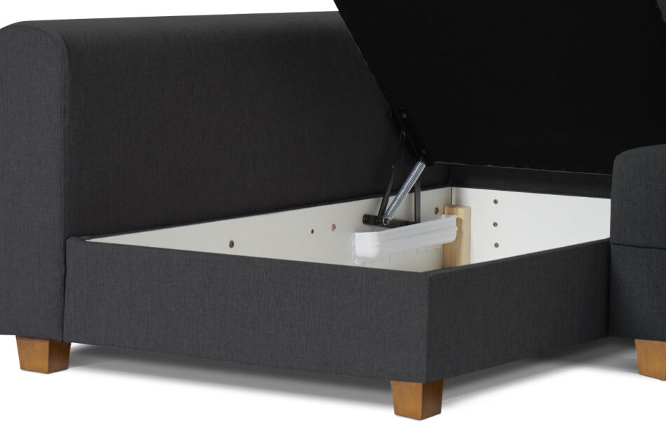 REVO Narożnik lewy/prawy ciemny szary - zdjęcie 4