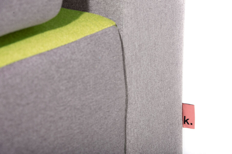 MASSIM Sofa 3 zielony/szary - zdjęcie 6