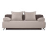 MASSIM Sofa 3 beżowy/brązowy - zdjęcie 1