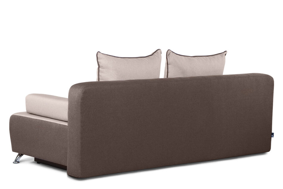 MASSIM Sofa 3 beżowy/brązowy - zdjęcie 2