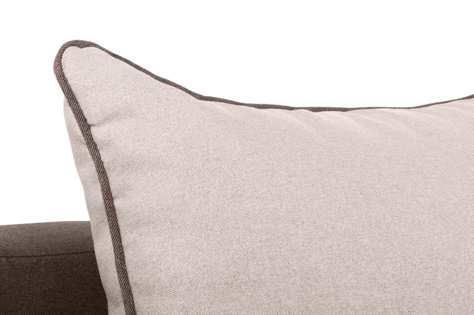 MASSIM Sofa 3 beżowy/brązowy - zdjęcie 6