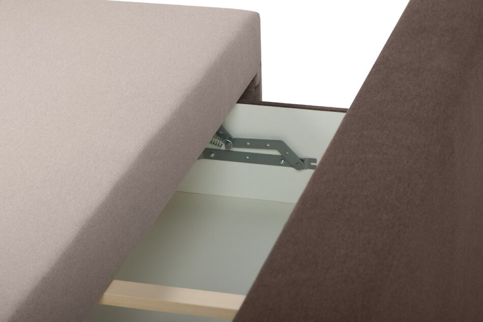 MASSIM Sofa 3 beżowy/brązowy - zdjęcie 4