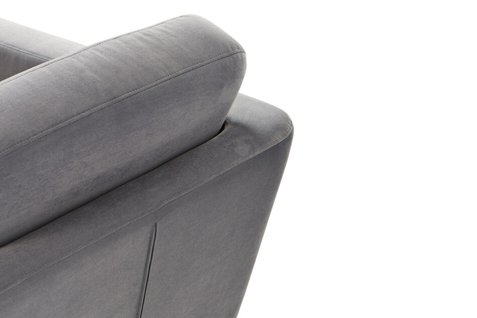 TAGIO Szary fotel skandynawski szary - zdjęcie 4