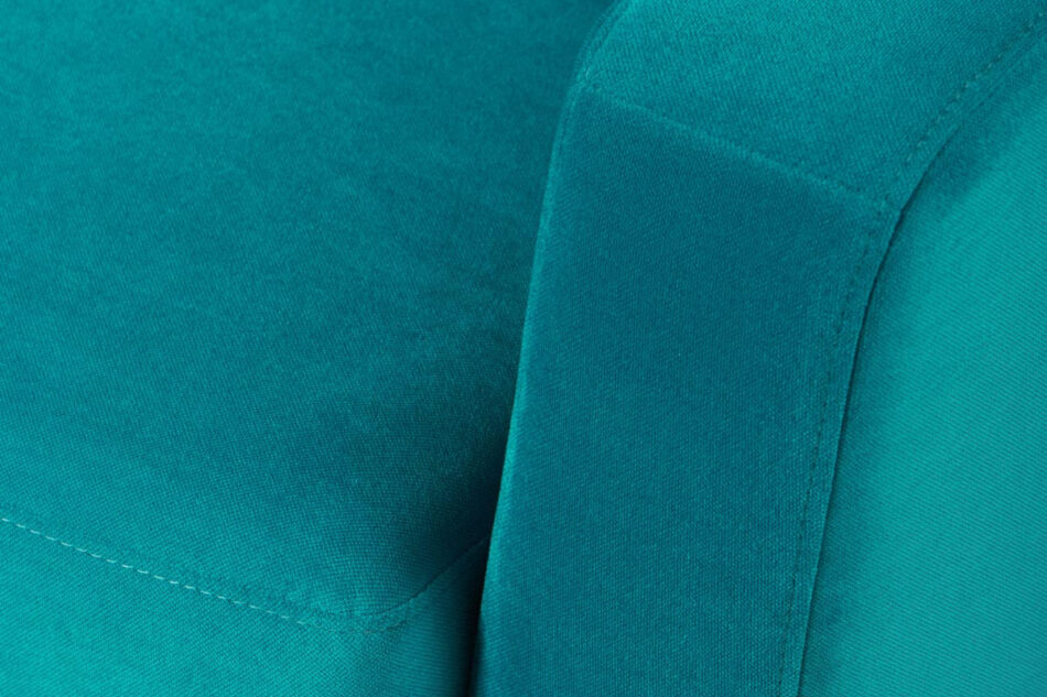 TAGIO Turkusowy fotel skandynawski turkusowy - zdjęcie 5