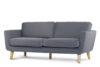 TAGIO Szara skandynawska sofa 3 osobowa szary - zdjęcie 2
