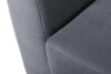 TAGIO Szara skandynawska sofa 3 osobowa szary - zdjęcie 4