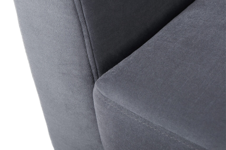 TAGIO Szara skandynawska sofa 3 osobowa szary - zdjęcie 3