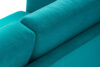 TAGIO Turkusowa skandynawska sofa 3 osobowa turkusowy - zdjęcie 8