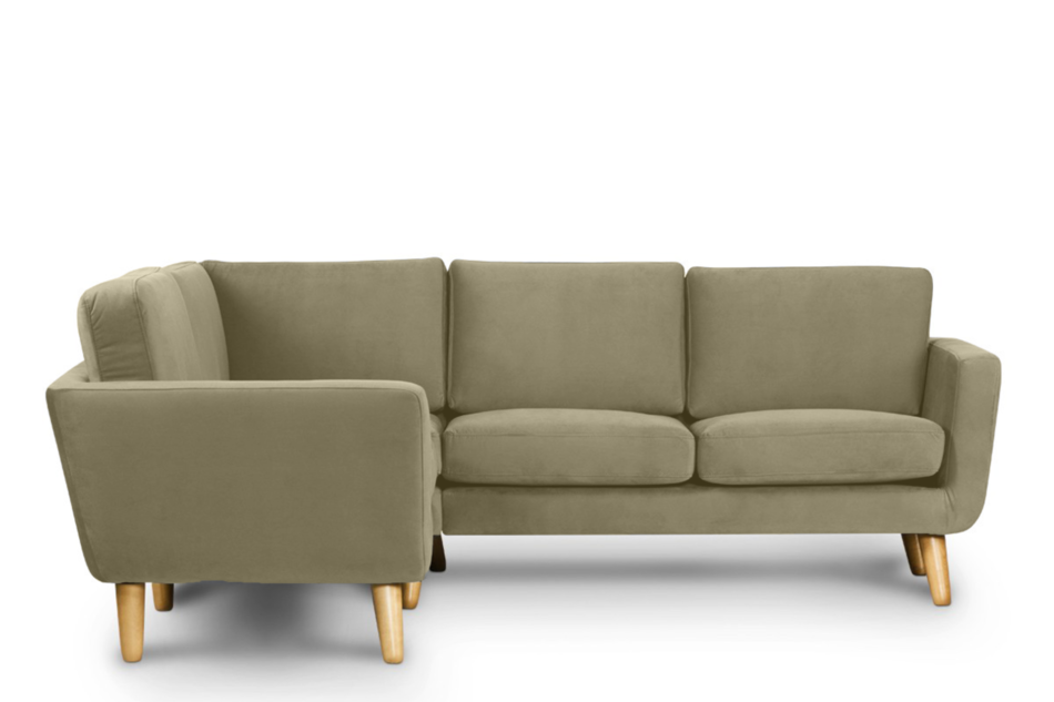 TAGIO Beżowy narożnik skandynawski lewy beżowy - zdjęcie 0