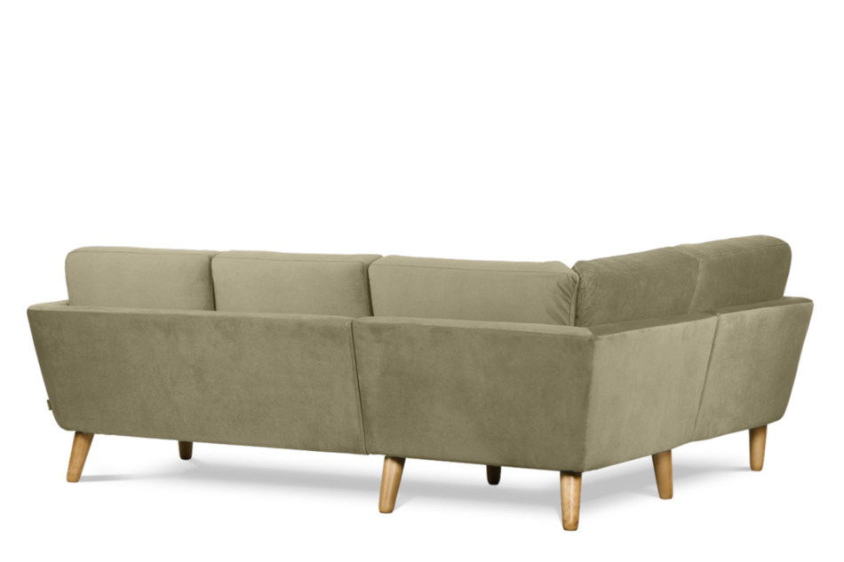 TAGIO Beżowy narożnik skandynawski lewy beżowy - zdjęcie 2