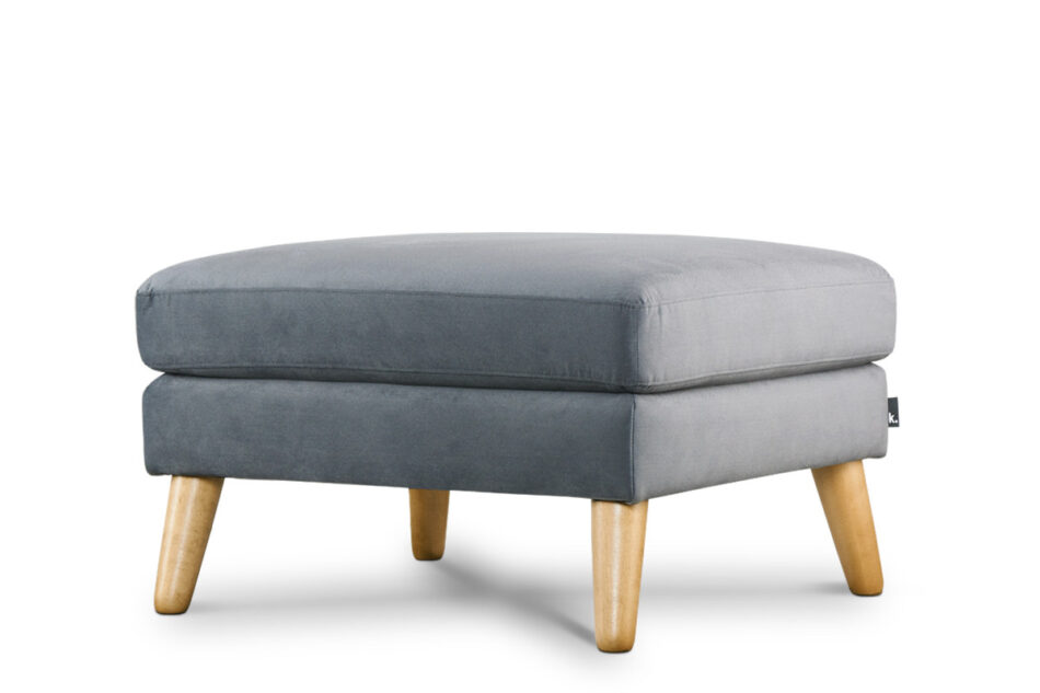 TAGIO Szara pufa skandynawska szary - zdjęcie 1