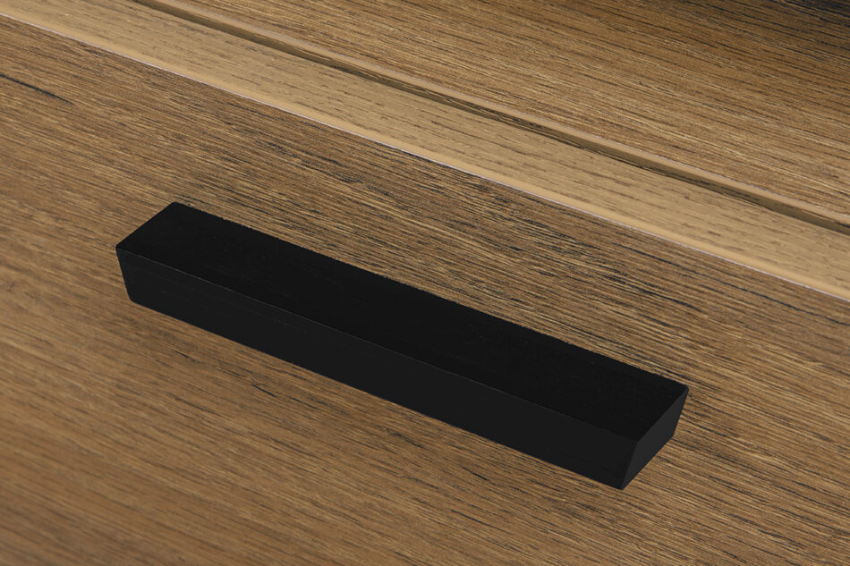 FRISK Szafka rtv skandynawska dąb naturalny/antracyt - zdjęcie 6