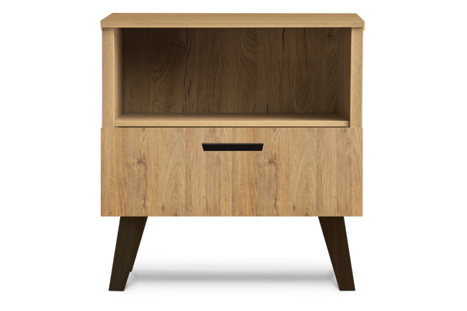 FRISK Szafka nocna skandynawska dąb naturalny - zdjęcie 0