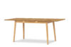FRISK Rozkładany stół w stylu skandynawskim dąb naturalny - zdjęcie 4
