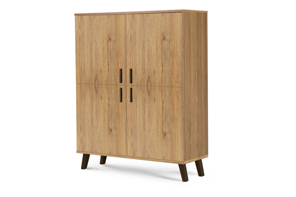 FRISK Komoda skandynawska do salonu dąb naturalny - zdjęcie 1