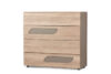AVERO Komoda dąb/szarobeżowy - zdjęcie 3