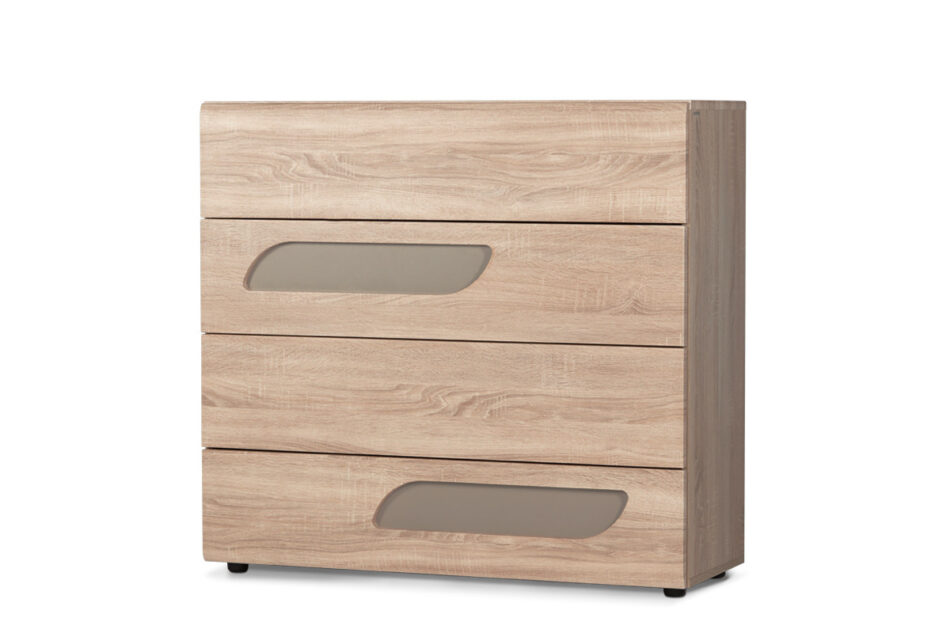 AVERO Komoda dąb/szarobeżowy - zdjęcie 2