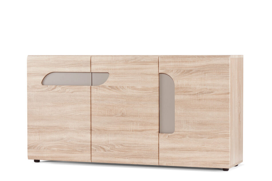 AVERO Komoda dąb/szarobeżowy - zdjęcie 3