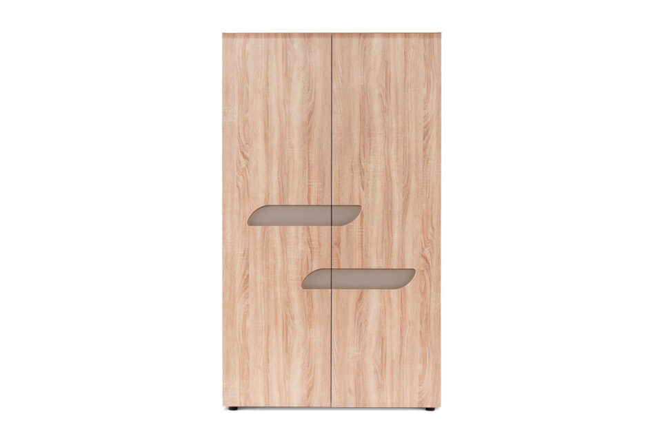 AVERO Szafa ubraniowa dąb/szarobeżowy - zdjęcie 0