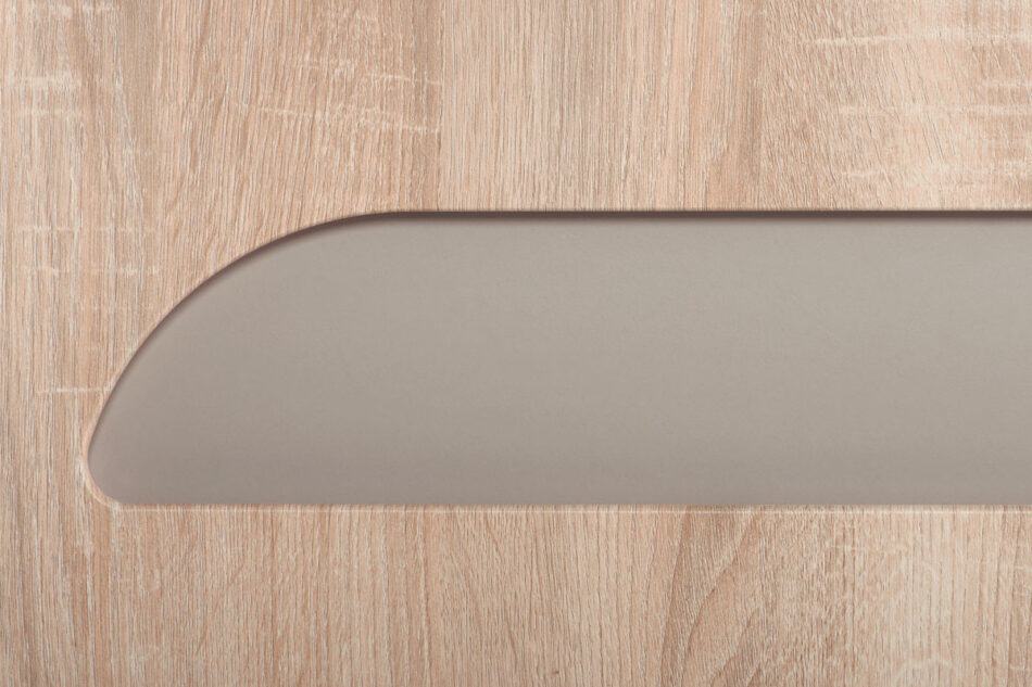 AVERO Szafa ubraniowa dąb/szarobeżowy - zdjęcie 6