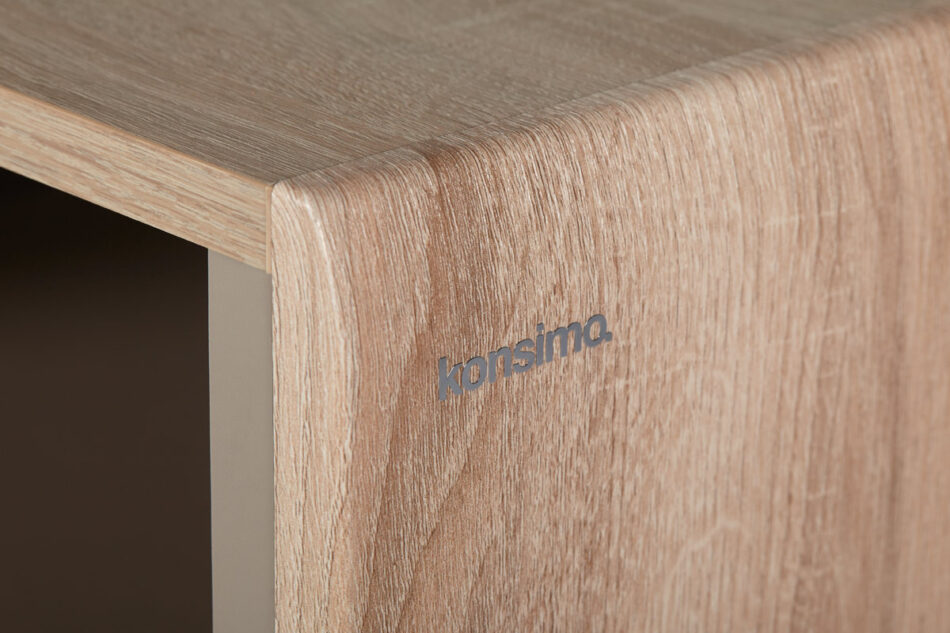 AVERO Stolik kawowy dąb/szarobeżowy - zdjęcie 3