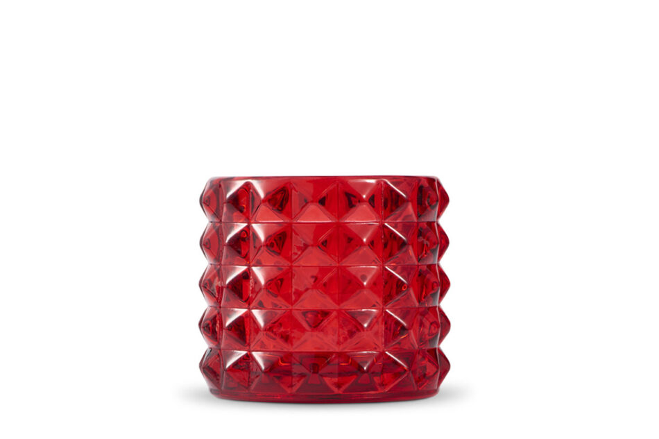 NETTI Świecznik czerwony - zdjęcie 0