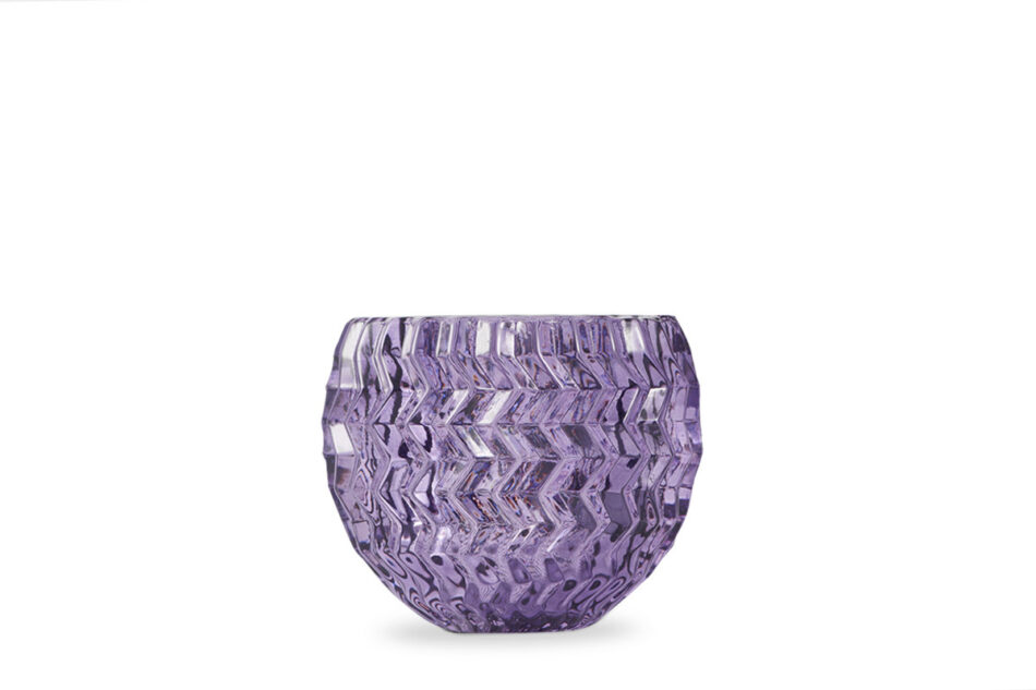 BROMEO Świecznik fioletowy - zdjęcie 0