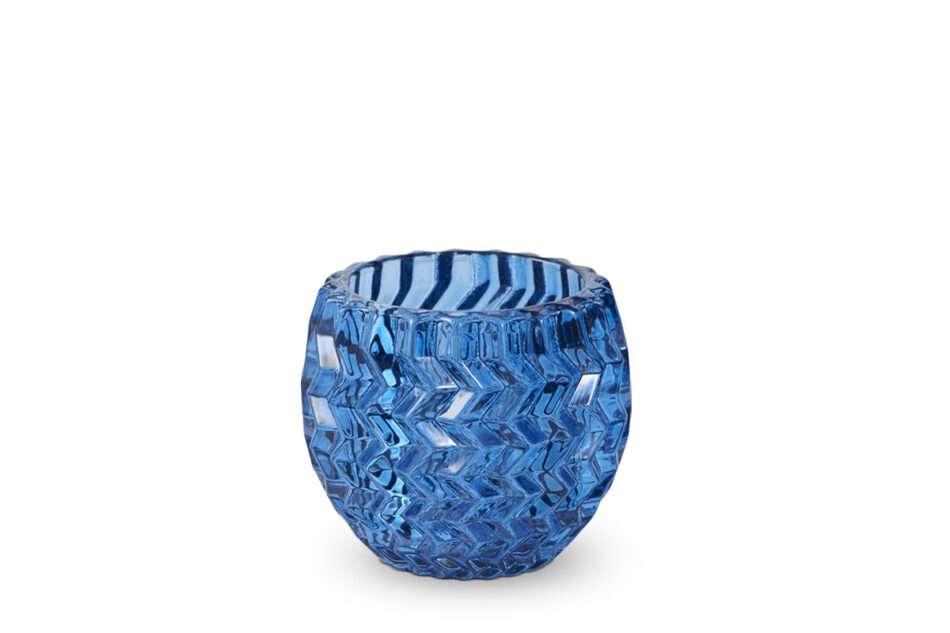 BROMEO Świecznik niebieski - zdjęcie 2