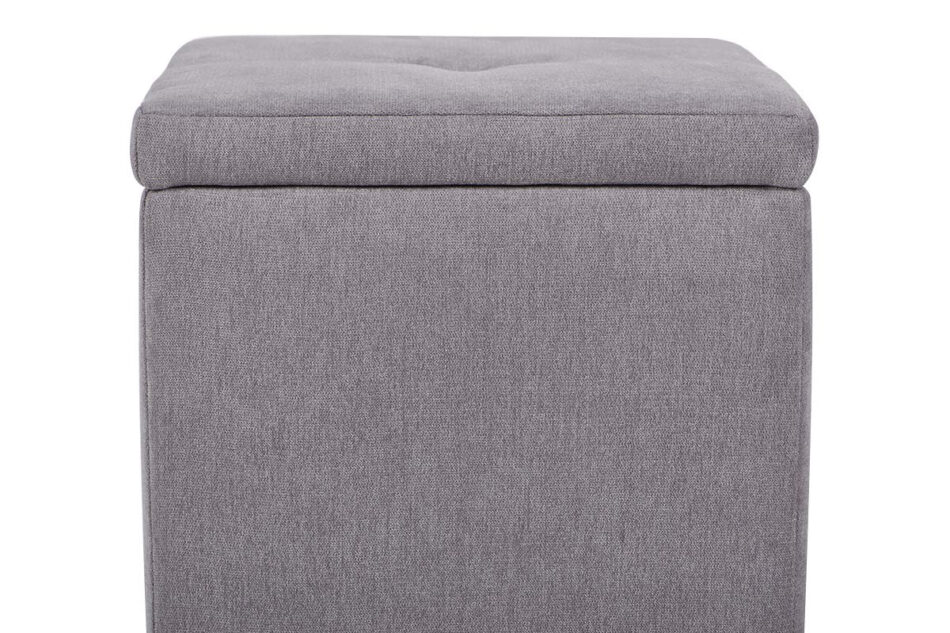 GRIDI Puf szary - zdjęcie 3