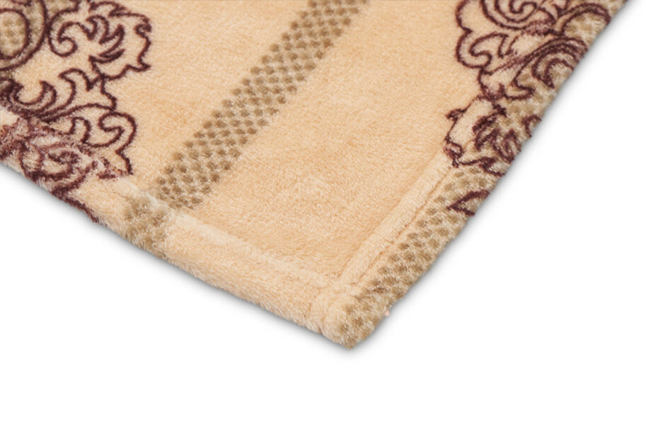 LATRIS Pled beżowy/brązowy/zielony - zdjęcie 2