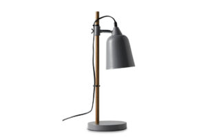 HALI, https://dev1-mda.konsimo.pl/kolekcja/hali/ Lampa stołowa szary - zdjęcie