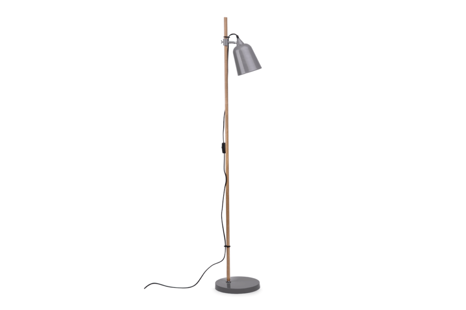 PLISO Lampa podłogowa szary - zdjęcie 0