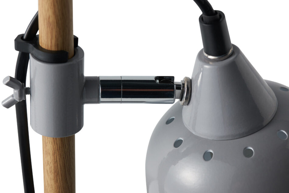 PLISO Lampa podłogowa szary - zdjęcie 1