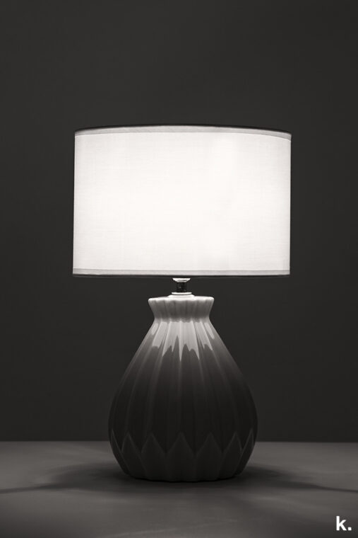 FABO Lampa stołowa szary/biały - zdjęcie 3