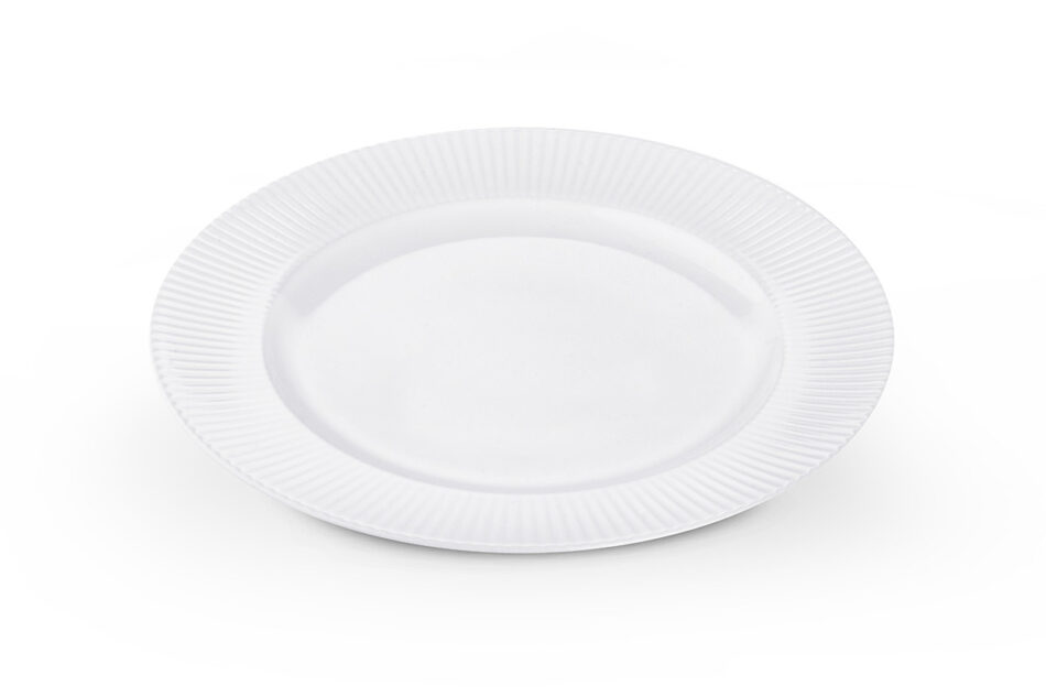 LARIS Talerz deserowy biały - zdjęcie 3