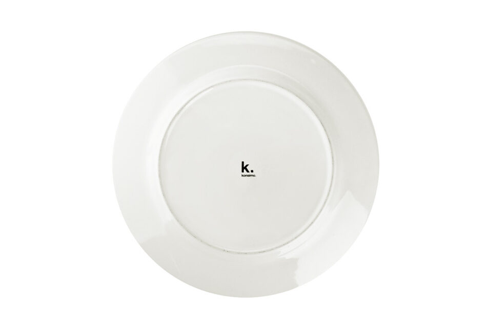 LARIS Talerz deserowy kość słoniowa - zdjęcie 5