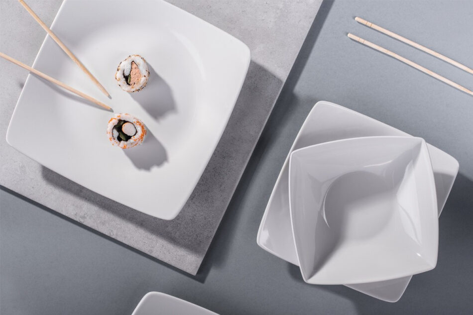 EPIRI Zestaw obiadowy, 12 os. (36el) biały - zdjęcie 1