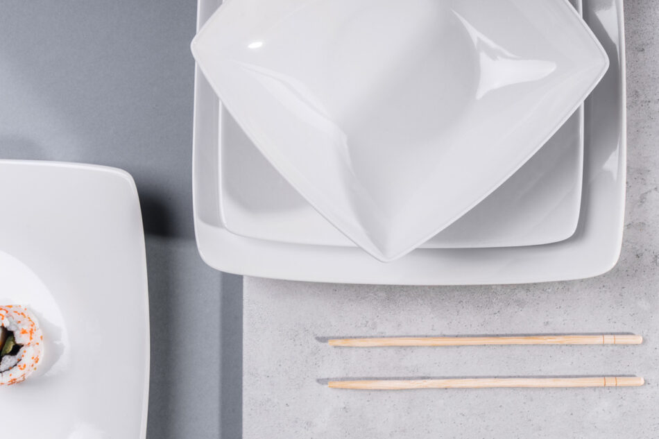 EPIRI Talerz deserowy biały - zdjęcie 6