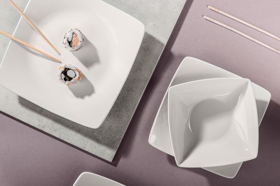 EPIRI Talerz obiadowy kość słoniowa - zdjęcie 2