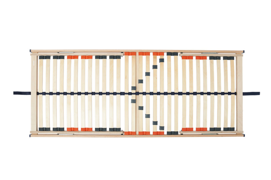 VECTIO Stelaż do łóżka czarny/czerwony - zdjęcie 1