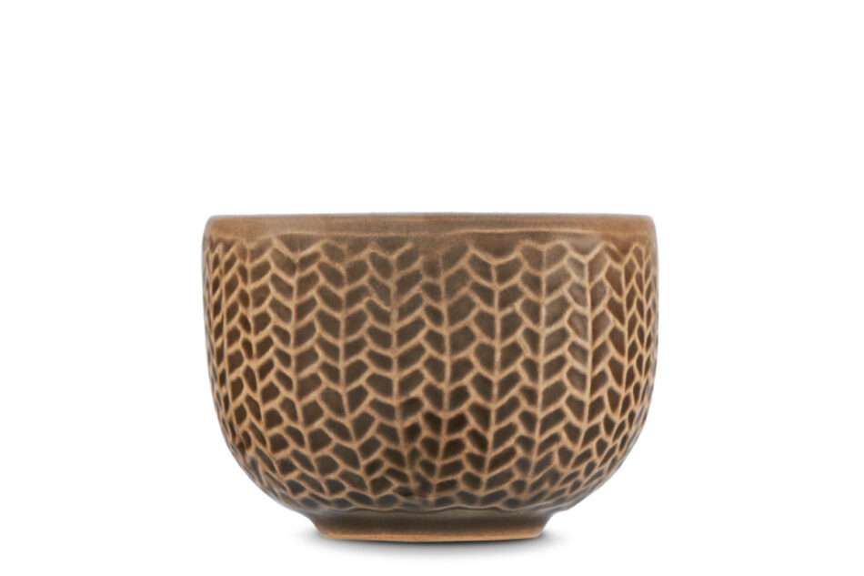 OLER Świecznik brązowy - zdjęcie 0