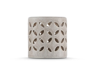 MILU, https://dev1-mda.konsimo.pl/kolekcja/milu/ Lampion jasny szary - zdjęcie