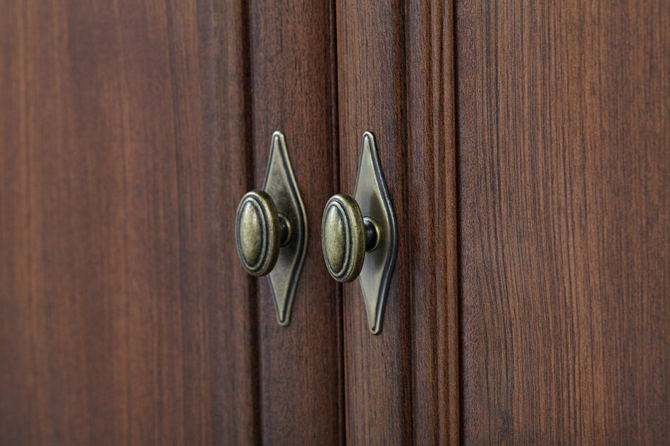 IMPERIO Komoda z szufladą do salonu orzech - zdjęcie 5