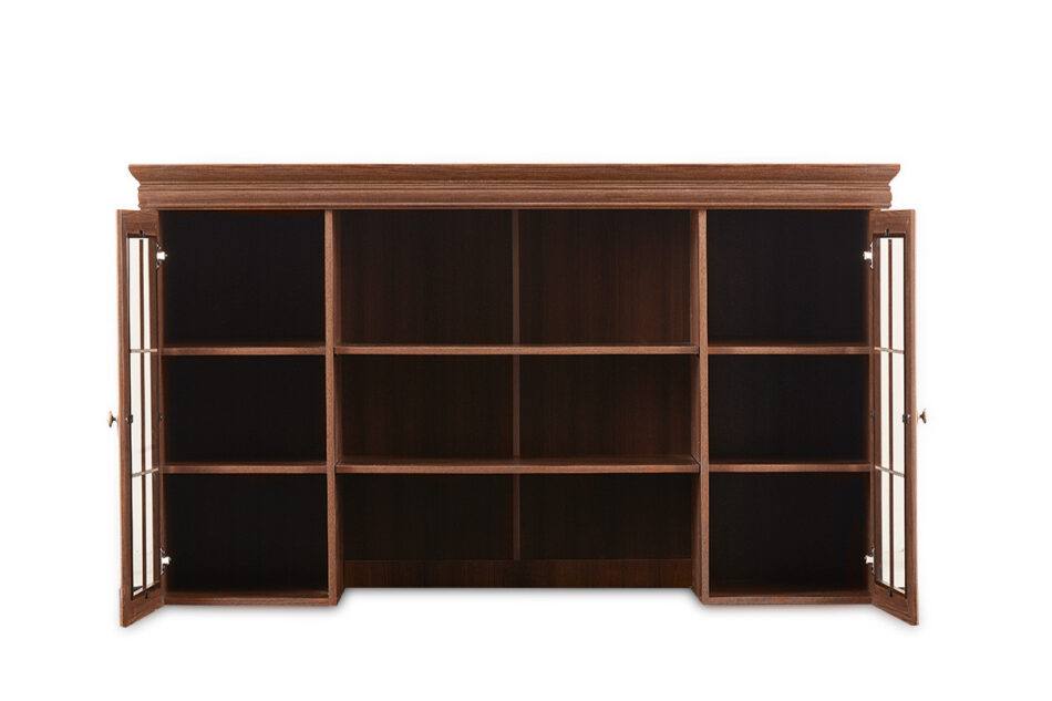 IMPERIO Nadstawka na komodę orzech orzech - zdjęcie 2