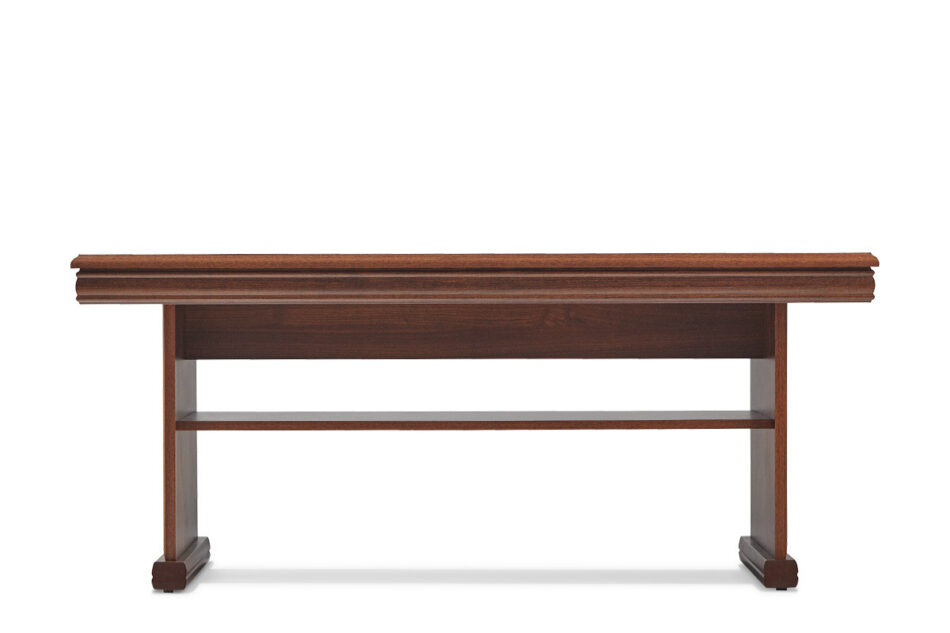 IMPERIO Stolik kawowy prostokątny z półką orzech - zdjęcie 1